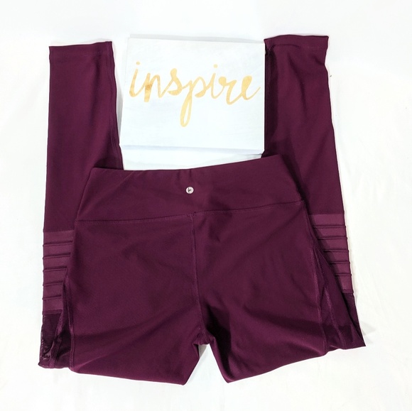 90 Degrees by Reflex Moto Leggings in Raspberry 💜 - Picture 6 of 6